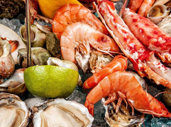 Restaurant de fruits de mer près